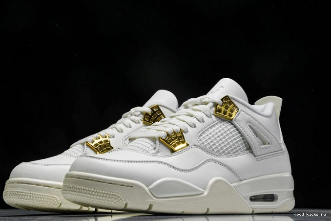 4 Gold Retro Jordan Metallic AQ9129-170 0707